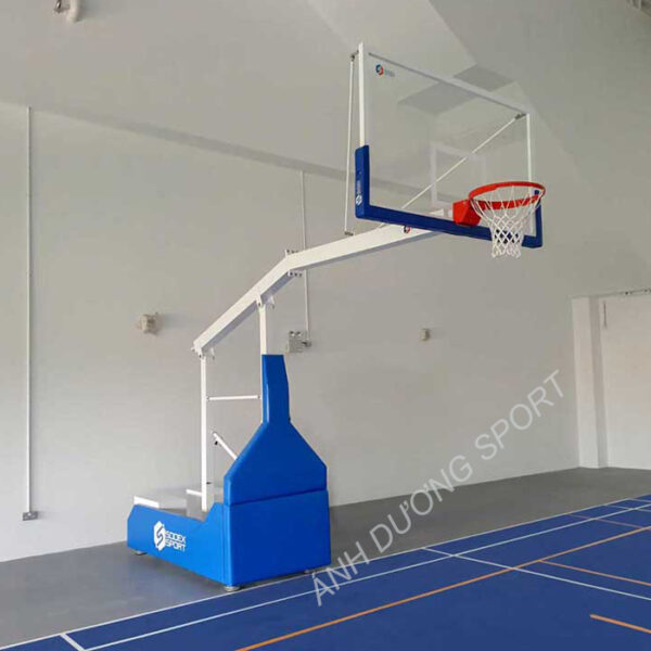 Trụ bóng rổ thi đấu di động xếp tầm vươn 2.25m